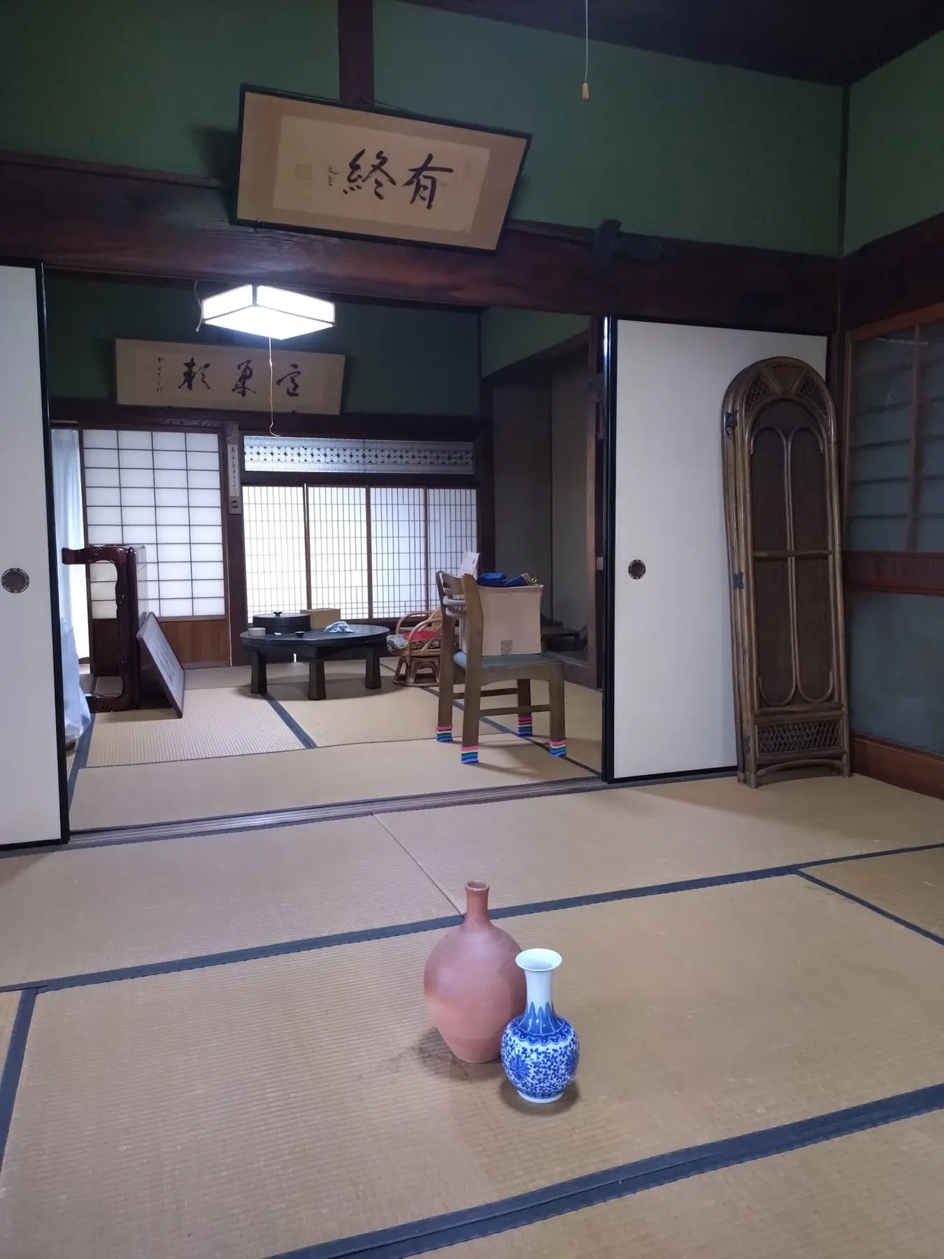 畳の部屋に残るしつらえ